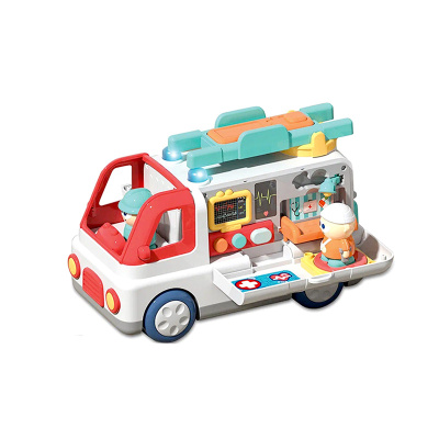 Игровой набор Доктор машинка со свет и звук эффектами, с фигуркой и подвижными элемент ТИ 3098284 1